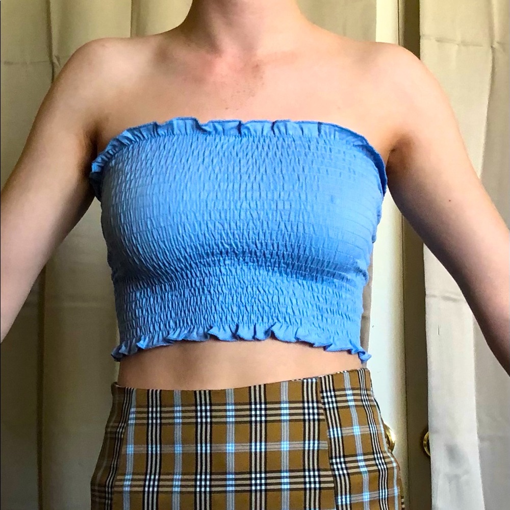 Ruched tube top